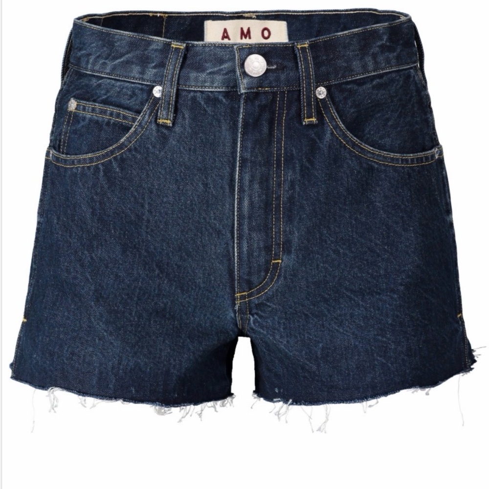 AMO High-Waist ROSEBOWL SHORT, size 24.